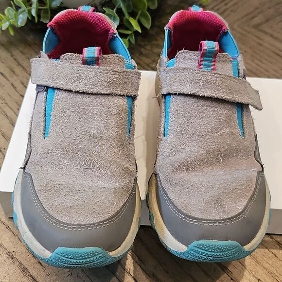 Merrell Sneakers - Gray and Blue Size 1 - Picture 2 of 10